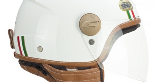 Casco Open Face CGM 191I PIX IT - Verde Bianco Rosso, Taglia S - Foto 12