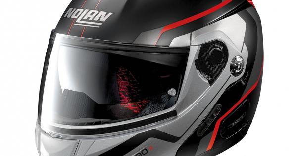 N90-2 Meridianus N-Com Flat Black Casco Nolan Colore 29