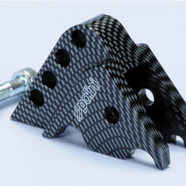 Rialzo Regolabile Per Minarelli - 4 Posizioni, Design In Carbonio Look Per Scooter Sportivo - Foto 3