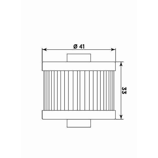 Filtro Olio Powerflux Per Aprilia Atlantic 125 Scooter (2003-2012) – Nuovo, Con Guarnizione, 69x52mm - 2